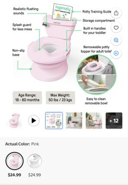 Toddler Potty Toilet 