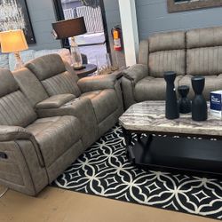 Sofa & Loveseat Recliners!
