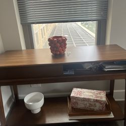 Wood Console Table 