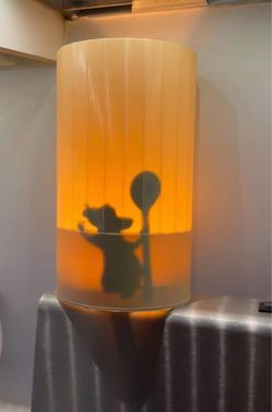 Ratatouille chef hat lamp