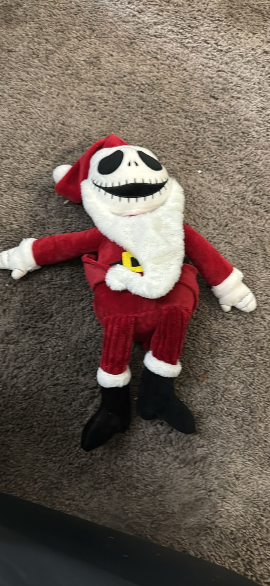 Scentsy Buddy Nightmare Before Christmas Jack Skellington Dressed As Santa