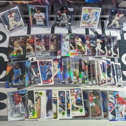 56 Card Philadelphia Phillies Premium Lot - Refractors, Rookies, See Description For More! 