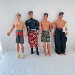 Vintage GI Joe 12” Action Figure Lot