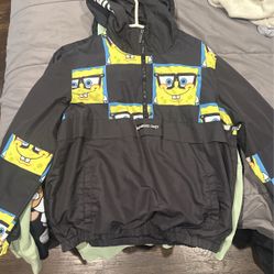 Members Only X SpongeBob windbreaker 