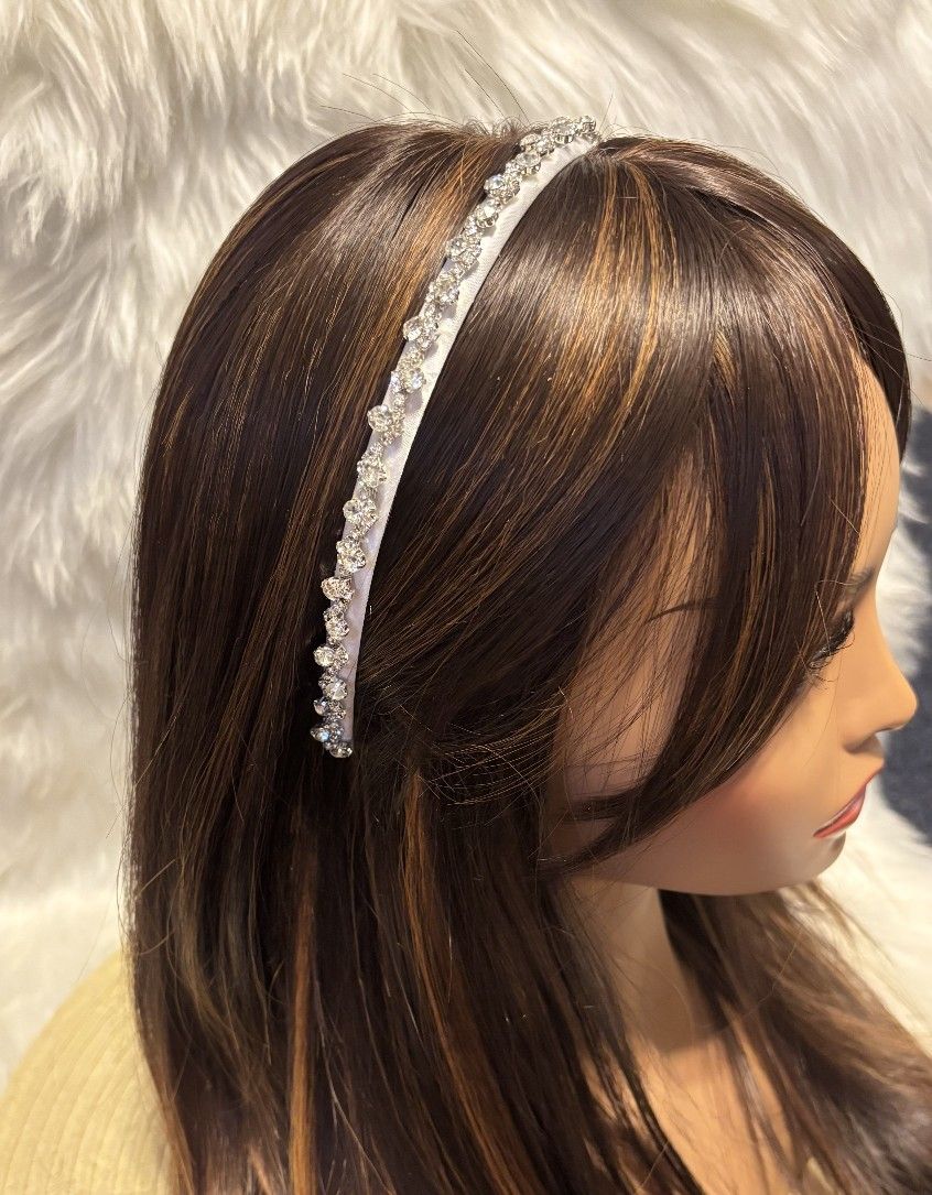 Bridal Wedding or Quinccenita Head Piece, Headband, Hair Piece. Handmade In USA, See Photos 