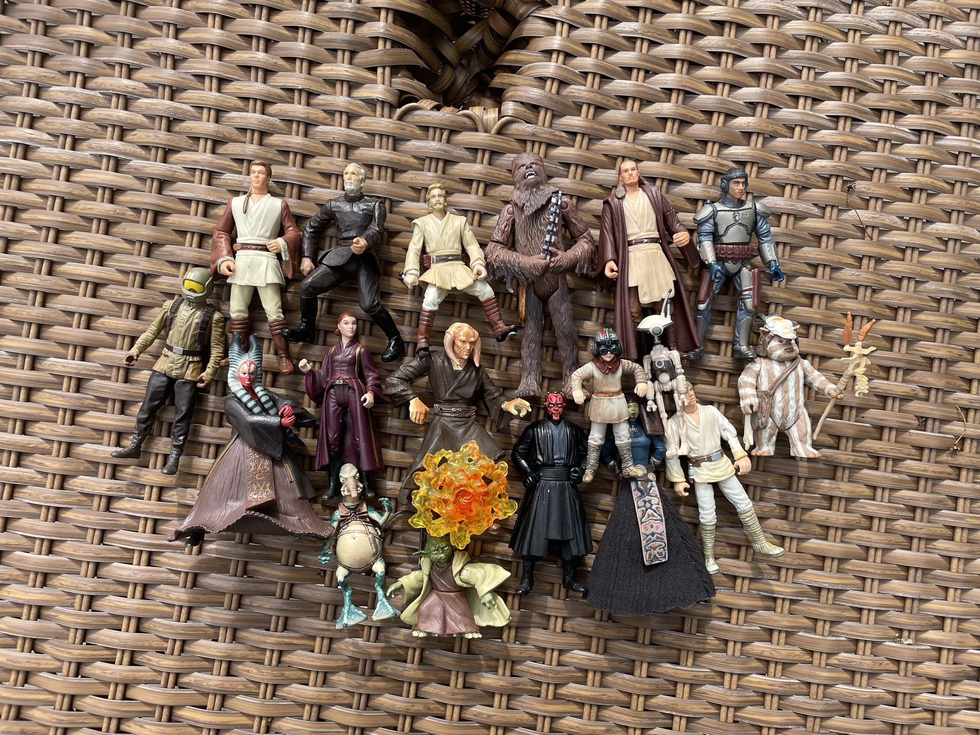 Star Wars Action Figure Lot 