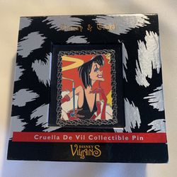 Collectible Pin, Cruela DeVille Disney 