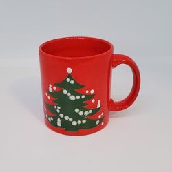 Waechtersbach Red Christmas Tree Mug