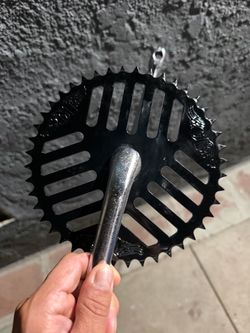 90’s collectors GT” stamped performer cheese grater crankset