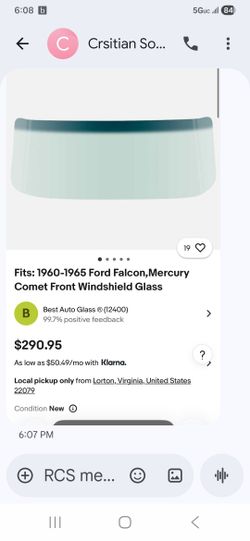 Glass Windshields