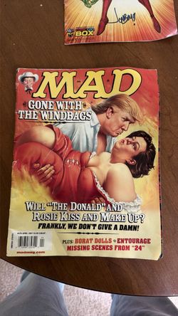 Mad mag with Trump and Rosie on cover