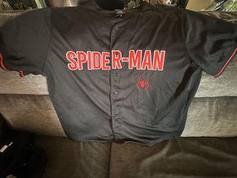 Marvel Spider-Man Miles Morales Baseball Jersey