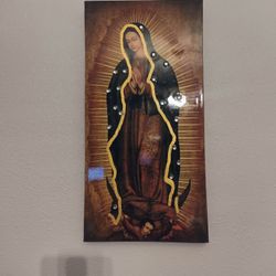 Virgin Mary Photo Canvas 