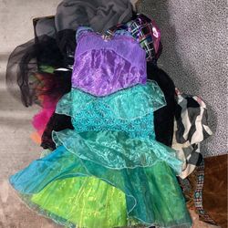 Girls Little Mermaid Ariel Dress