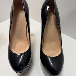 Women Thick Platform Stiletto Classic Pumps 