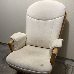 Wooden Nursery Glider / Rocking Chair
