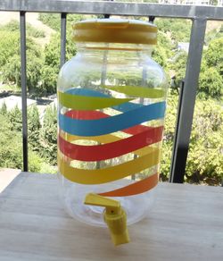 Vintage Gallon Plastic Beverage Dispenser