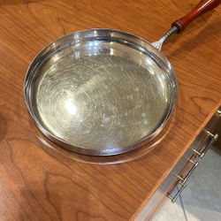 FB Rogers Silver Sauce Pan w/ Wooden Handle