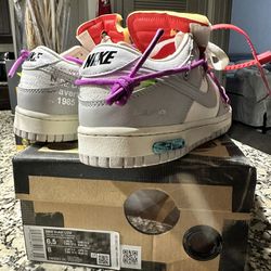 Off-White x Dunk Low 'Lot 45 of 50'