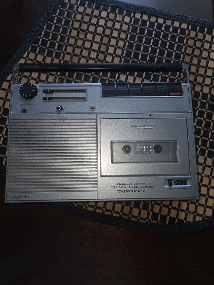 Vintage Realistic CTR 68 Tape Recorder( TESTED)