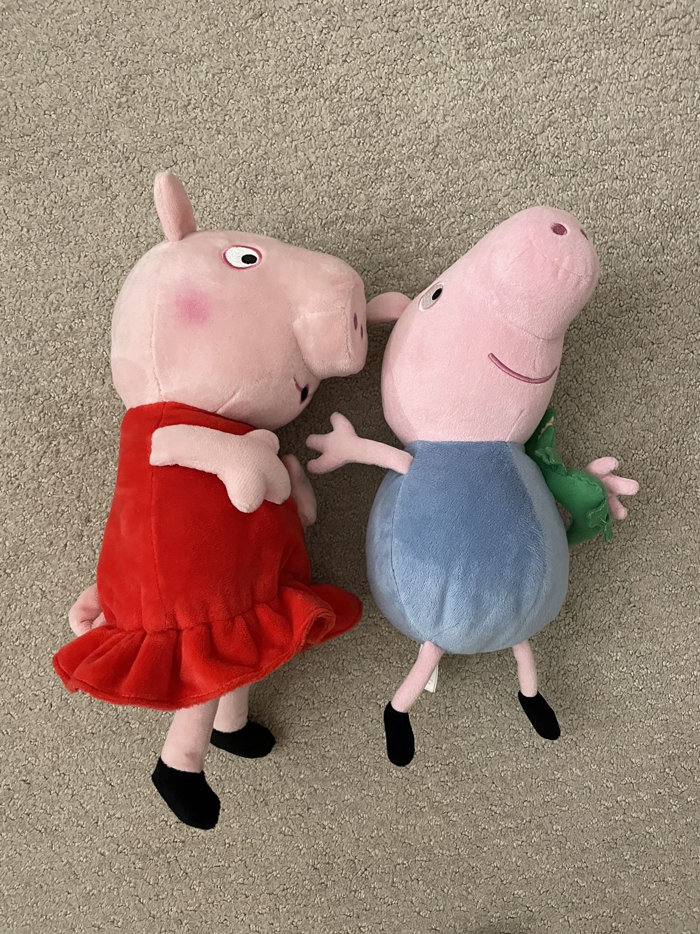 Peppa Pig Whistle n' Oink Feature Plush And George
