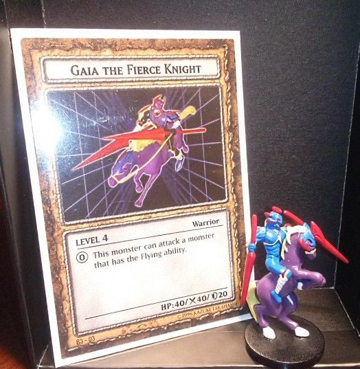 Gaia the Fierce Knight B3-03 (Card + Figurine) 1 1/2 inch Figurine B3-03 96KT