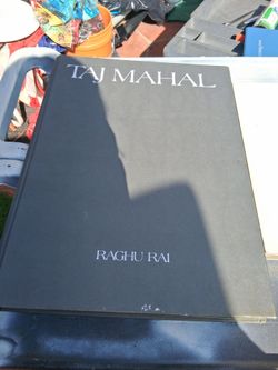 Taj Mahal by Raghu Rai Hardcover Book plus other books.