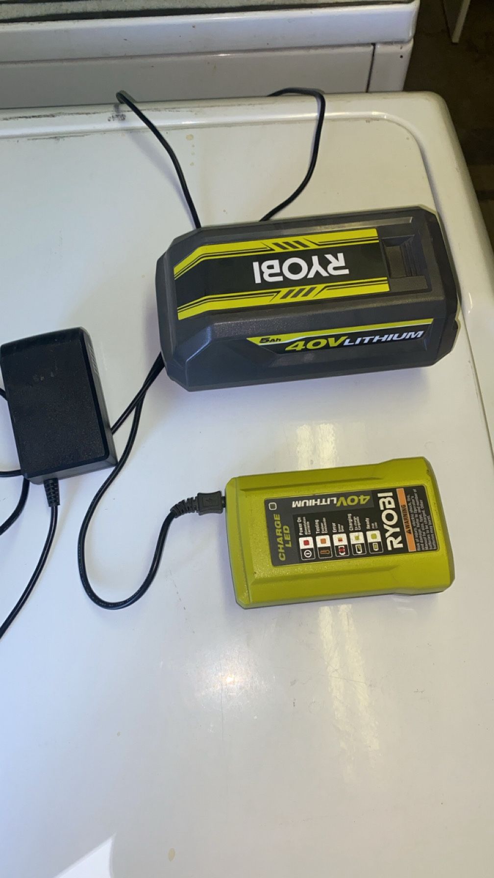 Ryobi Charger And Brand New Men’s Jacket 