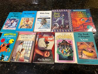 Vintage Children's and Young Adult Paperback Books Lot of 10
