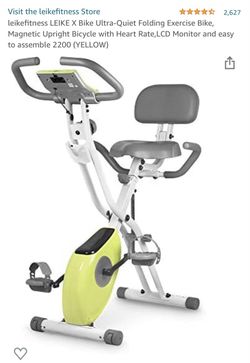 Leukemia X Quiet Folding Exercise Bike
