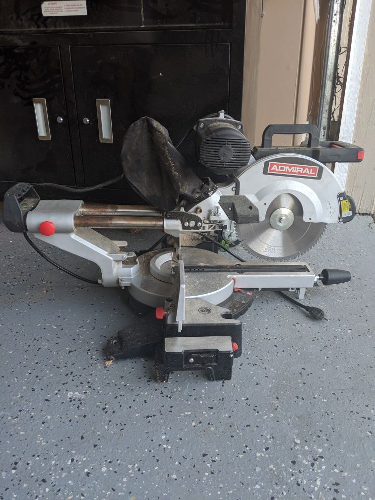 Admiral sliding 12in mitre saw