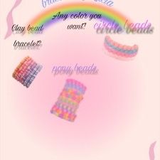 Any Colored Bracelet You Want (Pick 1 To 2 Bead Colors)