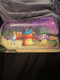 Alice in Wonderland Rolling Tray