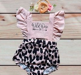 Wild One 1st Birthday Romper