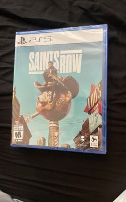 Saints Row PS5 Unopened 