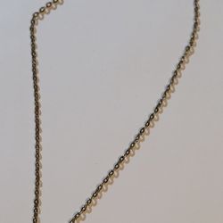 Double Heart Necklace with Purple Stone