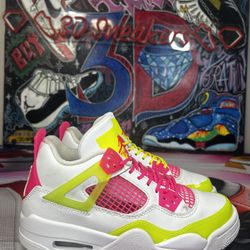Jordan Retro 4 “Lemon Venom”