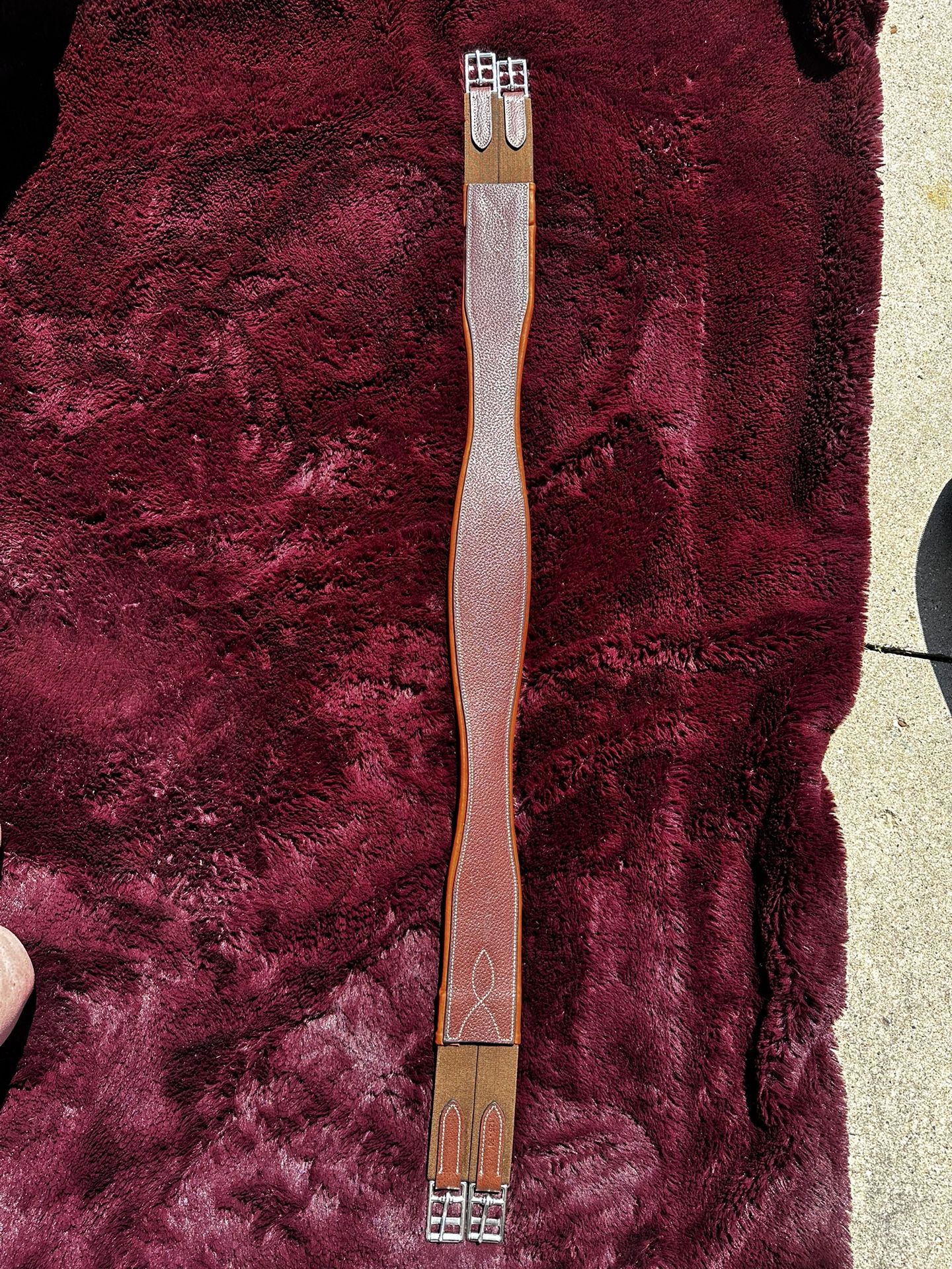 Brown Leather Girth