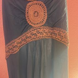  venus aqua sundress soft boho 