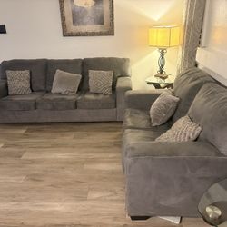 Grey Couch Set