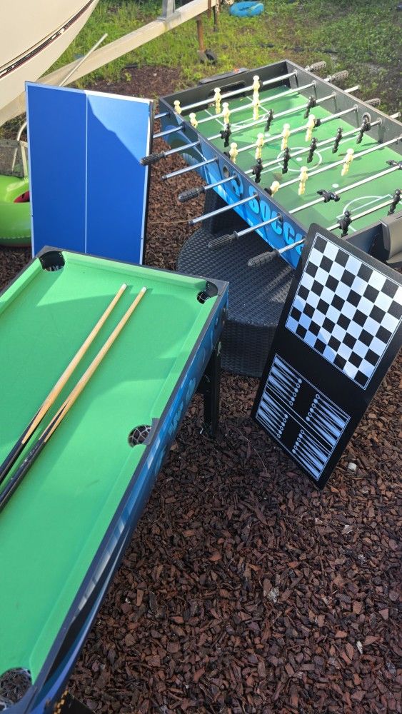 Sunnydaze 10-Combination Multi-Game Table