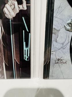  EDGE OF SPIDER-VERSE #1 INHYUK LEE VIRGIN VARIANT SET Key Issue Night-Spider Thumbnail