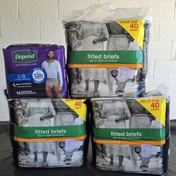 Adult Diapers Bundle (CVS + Depend) Brand New