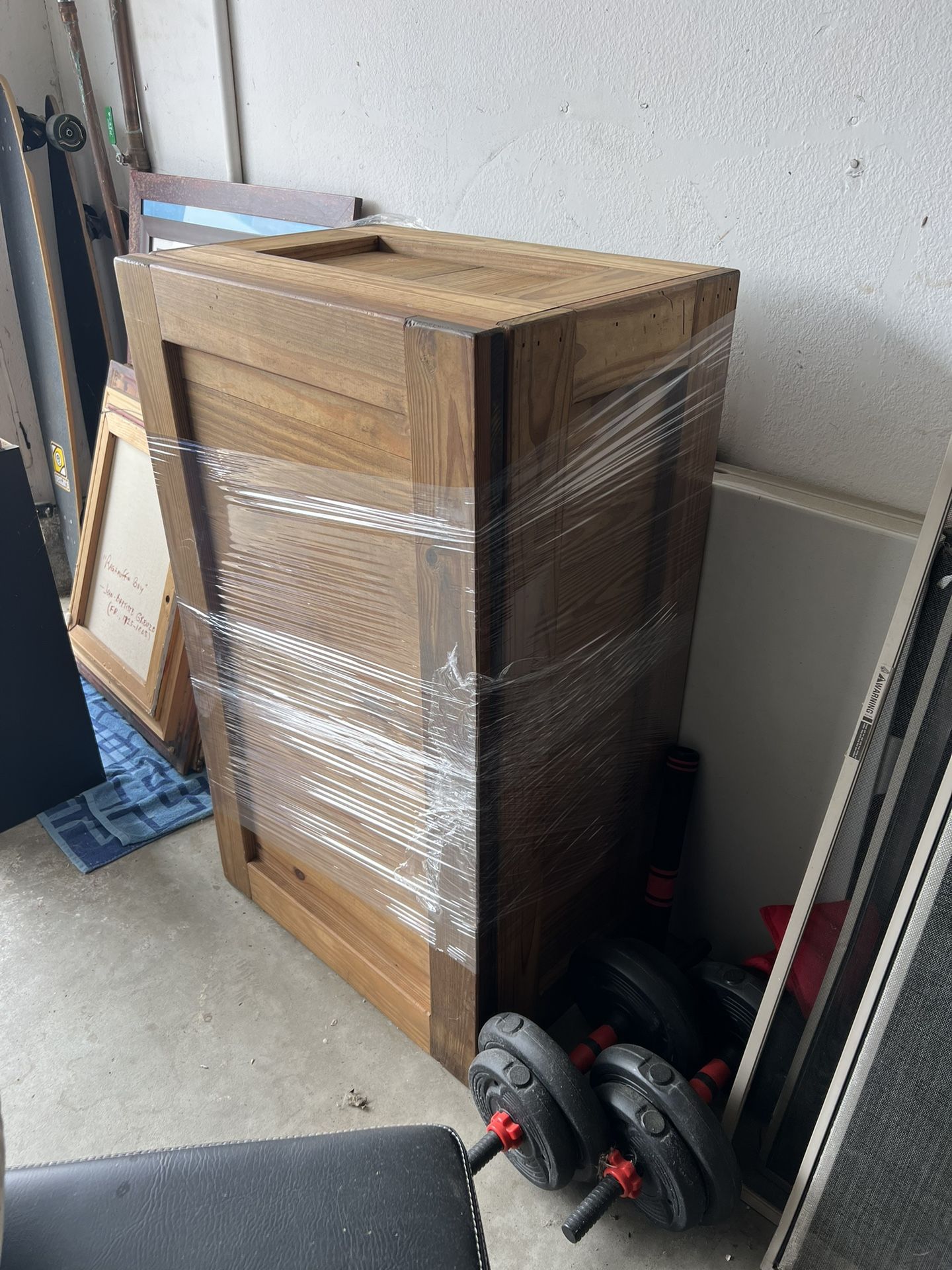 Wood Chest Bench