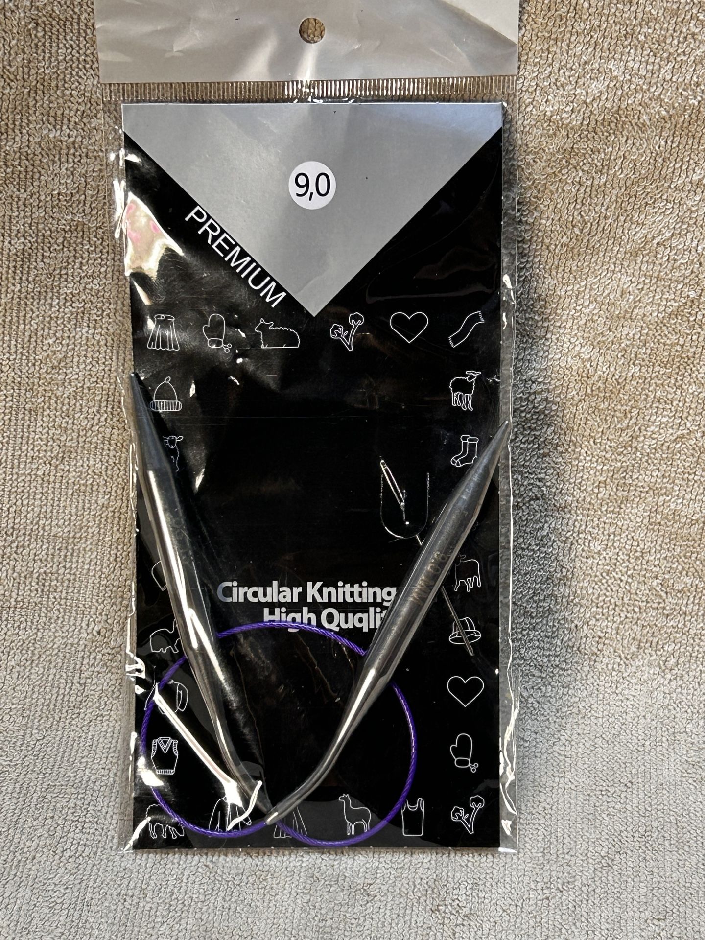 Circular Knitting Needles 9mm