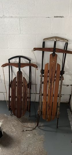Vintage sleds flexible flyer 48”