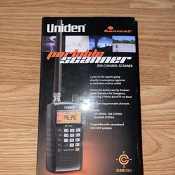 Uniden Bearcat 300-Channel Handheld Scanner with Antenna