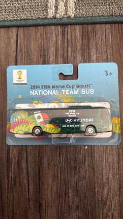 Maisto FIFA World Cup Brazil 2014 MEXICO National Team Bus OLP - IOP