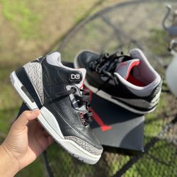Jordan  3 Black Cement Men’s size 7.5