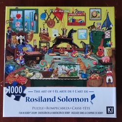 Rosiland Solomon Jigsaw Puzzle 1000 Piece Fun In Bobby's Room